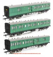 E86013 EFE Rail LSWR Cross Country Set number 253 in SR Malachite Green livery - Era 3 - post-war